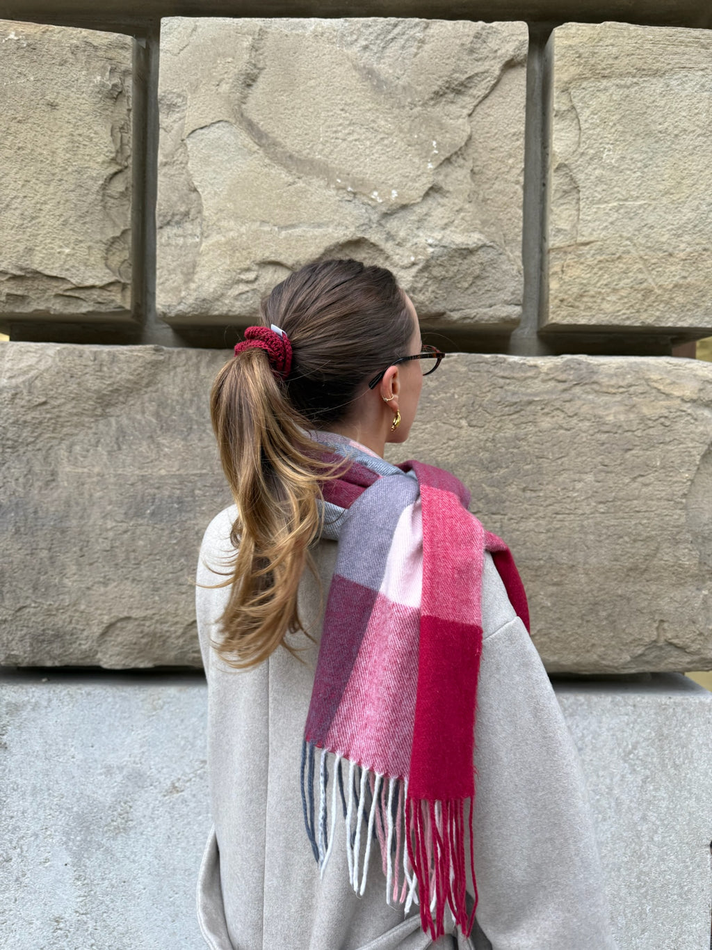 burgundy crochet - bundle  image 1