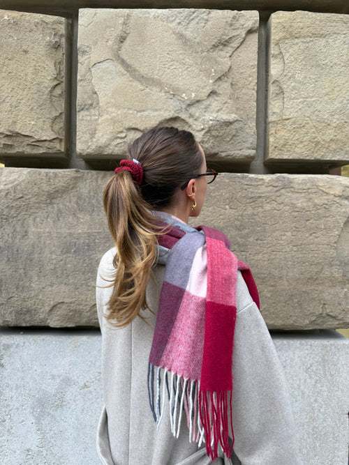burgundy crochet - bundle  image 1