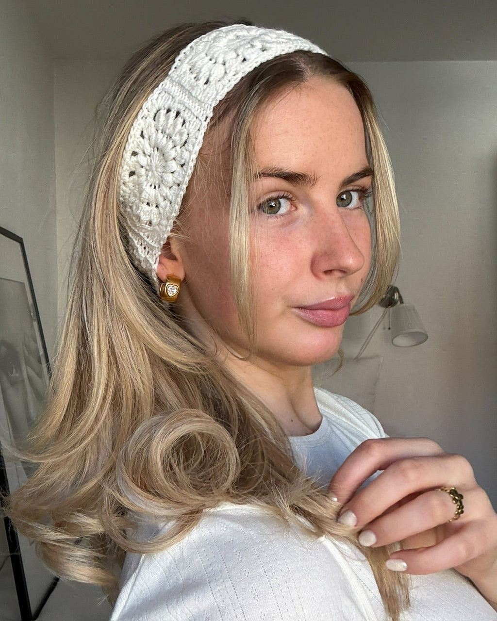 daisy knit - headband