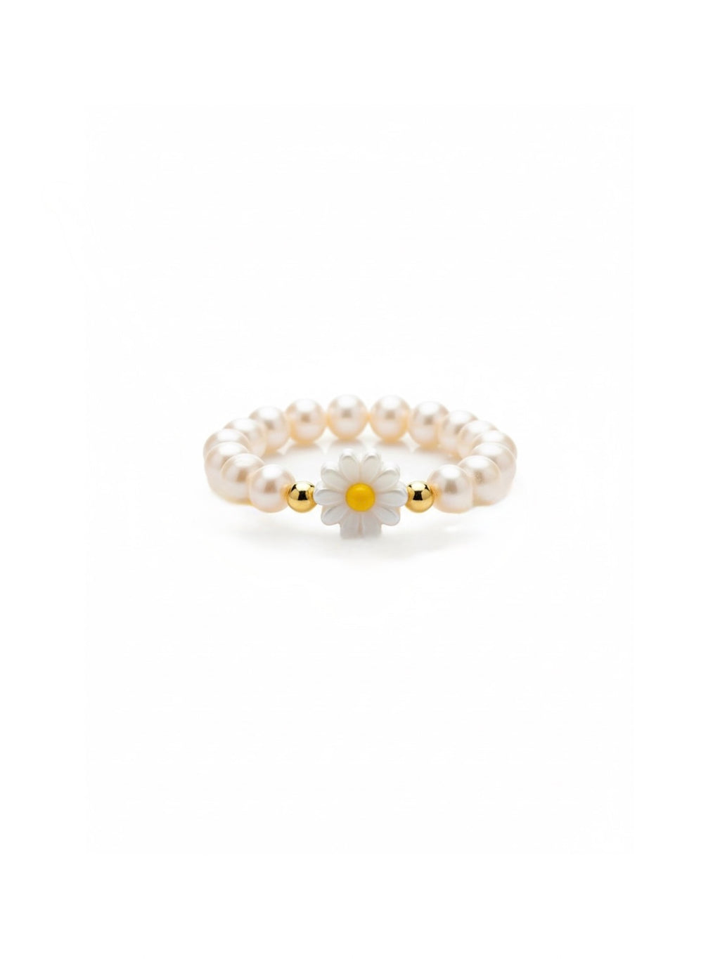 daisy pearl - ring