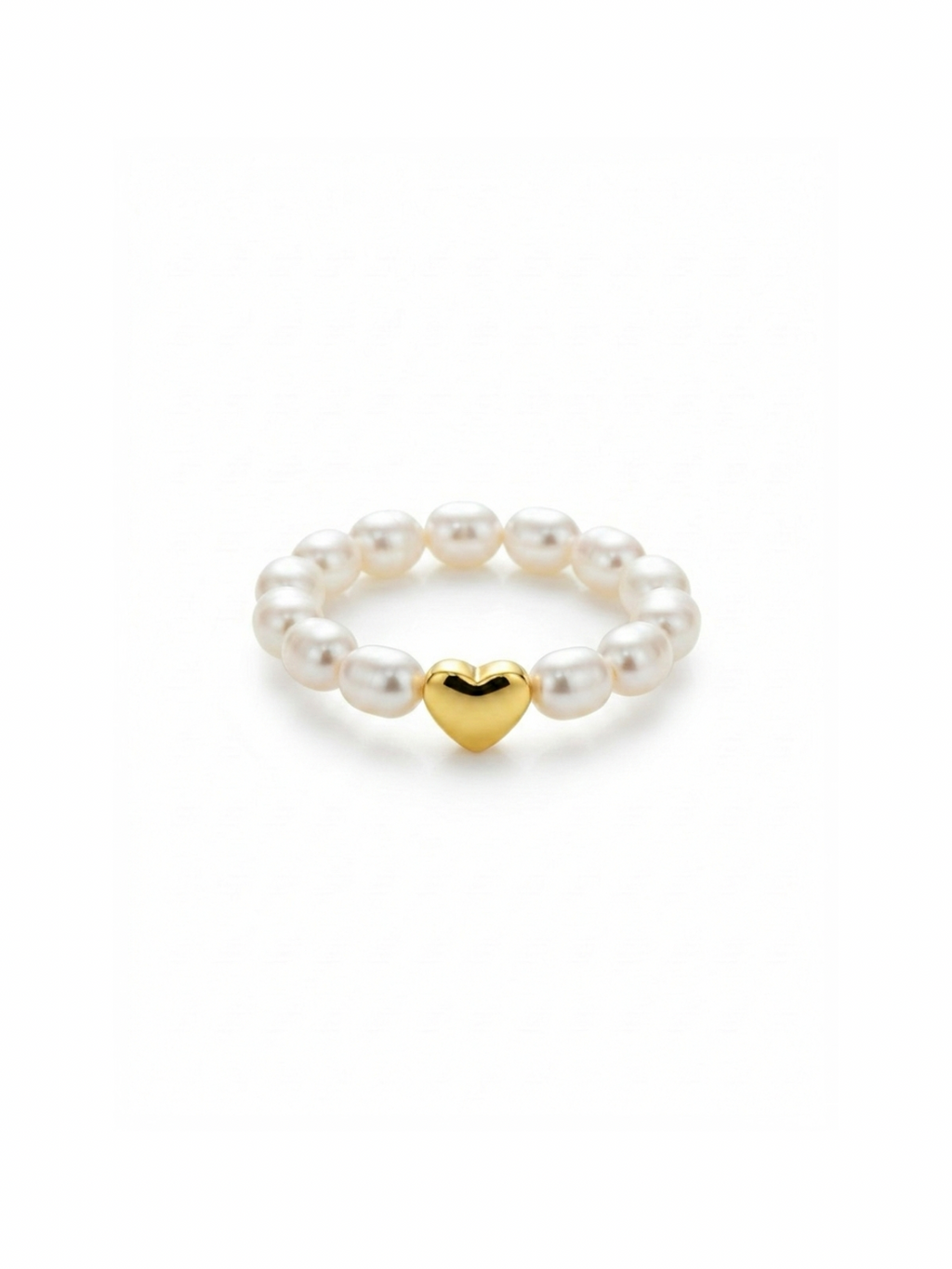 heart pearl - ring