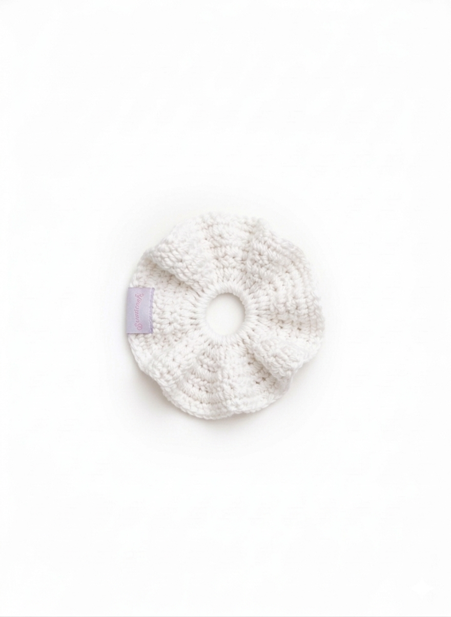 shell - scrunchie (small)