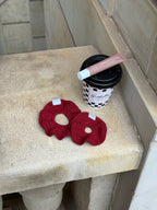 burgundy crochet - bundle  image 4