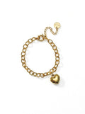 warm heart - bracelet