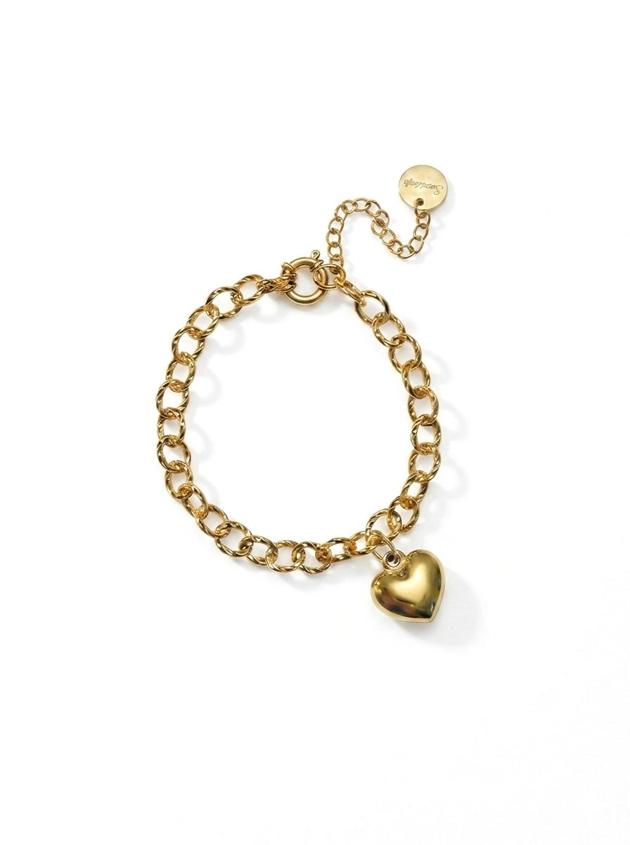 warm heart - bracelet