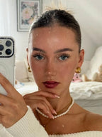 crystal heart - earrings image 3