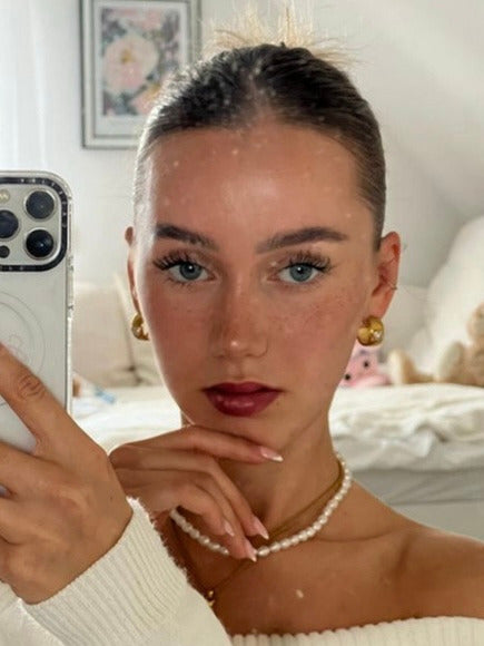 crystal heart - earrings image 3