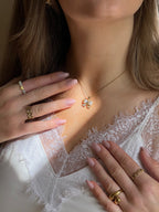 heart pearl - ring image 3