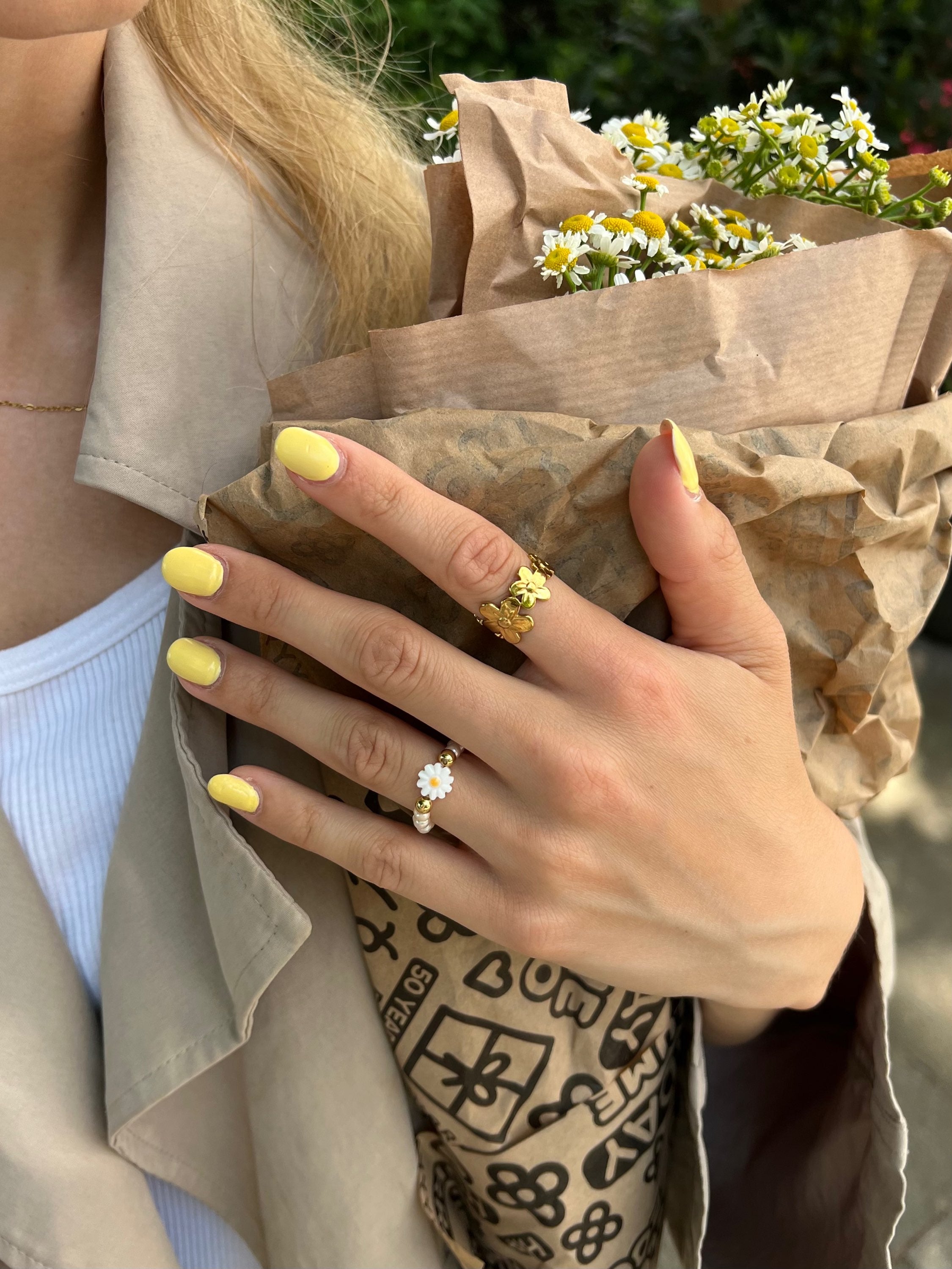 daisy pearl - ring  image 3