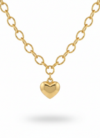 warm heart - necklace
