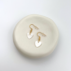 shell heart - earrings image 4