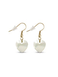 shell heart - earrings
