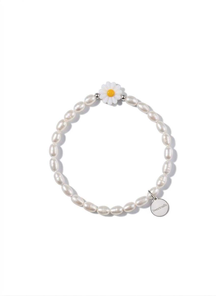 daisy pearl - bracelet