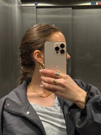 main character - earrings