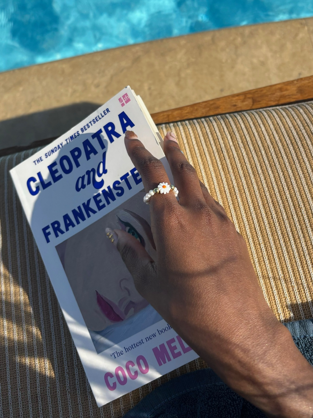 daisy pearl - ring  image 1